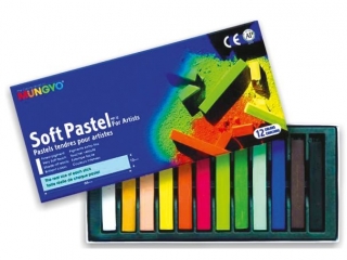 MUNGYO PASTELE SUCHE MP-12 KOMPLET 12 SZT.