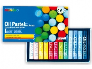 MUNGYO PASTELE OLEJNE MOP-12 KOMPLET 12 SZT.