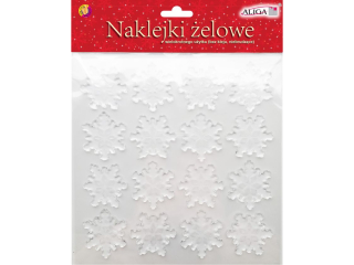 Naklejki elowe ZNK-5895 nieynki przezroczyste 19x19cm PROM
