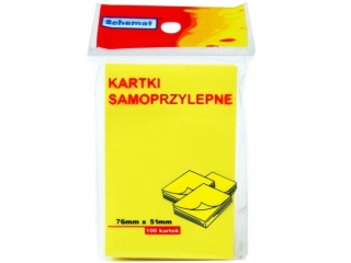 Kartki samoprzylepne 3381 Rozmiar: 76 x 51mm