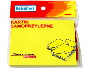 Kartki samoprzylepne 3404 Rozmiar: 76 x 101mm