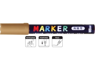 Marker akrylowy 1-2 mm, ochra, MG