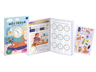 Nauka i Zabawa M�j Zegar z nakl. A4 16 [opakowanie=10szt]