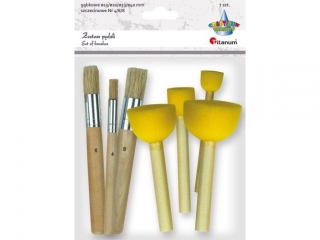 ZESTAW PĘDZLI A`7 DX-002