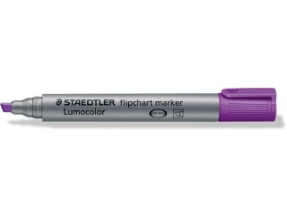Marker Lumocolor do tablic flipchart, city, fioletowy, Staedtler [opakowanie=10szt]