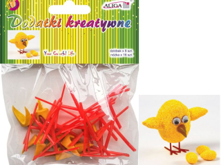 Dodatki kreatywne WKZ-9923 dzióbki i nóżki