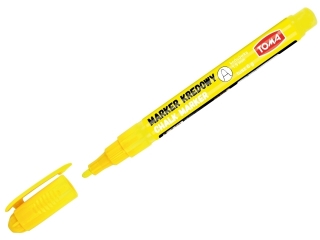 Markery kredowe, kocwka okrga 1, 5mm, 6g tuszu ty Pudeko [opakowanie=10szt]