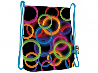 Plecak na sznurkach SO11 NEON CIRCLES