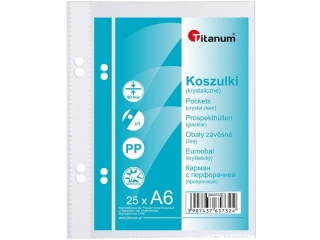KOSZULKA A6 KRYST.40MIC 25SZT