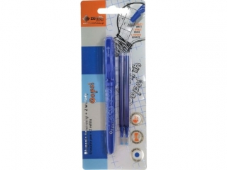 Dugopis wymazywalny 0, 6 mm ASTRAPEN OOPS! Classic + 2 wkady niebieski - 1+2 szt. blister (6%)