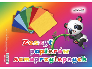 Zeszyt papierów samoprzylepnych - mix ZPS-1366 (B5) 17x25cm, 8 kartek PROM