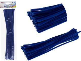 Druciki kreatywne długość : 30 cm ilość : 40 szt kolor: granatowy