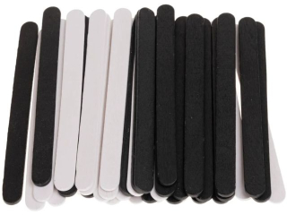 Patyczki kreatywne prostokątne rozmiar: 114 mm ilość : szt kolor: biało czarne