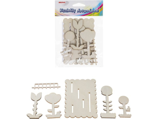 Ksztaty drewniane  rozmiar: 10-15  cm  grubo: 2 mm