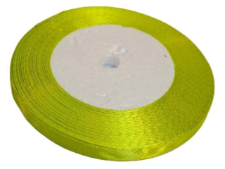 Wstążka satynowa rozmiar: 6 mm x 32 m kolor: pistacjowy