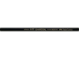 PITT MONOCHROME NATURAL WGIEL W OWKU CZARNY MEDIUM 2907/M FABER-CASTELL [opakowanie=6szt]