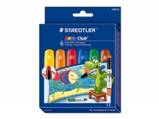Twistery żelowe Noris Club, 6 kol. klasycznych, Staedtler