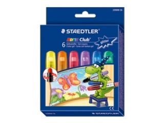 Twistery żelowe Noris Club, 6 kol. brokatowych, Staedtler