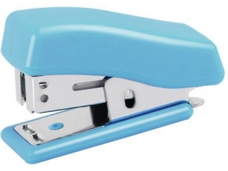 Zszywacz 12 kartek  MINI bkitny FR91678 [opakowanie=24szt]