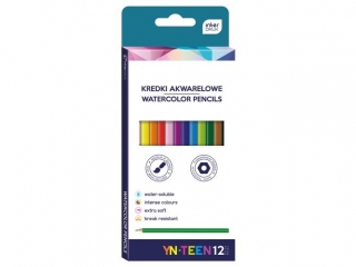 Kredki akwarelowe 12kol.