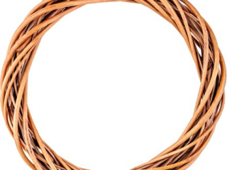 Ring wiklinowy WBR-2134 ciemny, rozm. 30cm