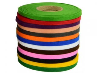 Filcowa wstka do Quillingu 0, 5x600 x 13 szt. Cielista BAMBINO HOBBY