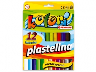 PENMATE KOLORI PREMIUM PLASTELINA 12 KOLORÓW