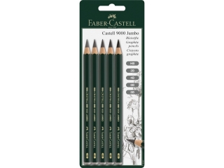 OWEK CASTELL 9000 JUMBO BLISTER 5 SZT. FABER-CASTELL [opakowanie=5szt]