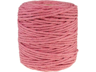 Sznurek baweniany do makramy SBK-30 ciemny r 5mm x 100m (splot 21 nitek)