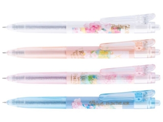 Dugopis elowy Sakura Time, plastikowy klips, 0, 5mm, czarny, MG [opakowanie=12szt]