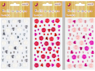 Dżety w kształcie kwiatków