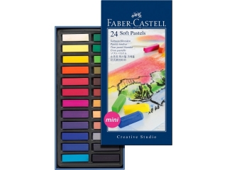 CREATIVE STUDIO MINI PASTELE SUCHE 24 SZ T. OP. KARTONOWE FABER-CASTELL