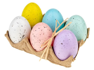 Plastikowe jaja kurze