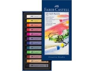 CREATIVE STUDIO PASTELE SUCHE 12 KOL. OP AKOWANIE KARTON FABER-CASTELL