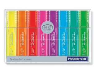 Zakreślacz Textsurfer classic, 8 kol neon, Staedtler