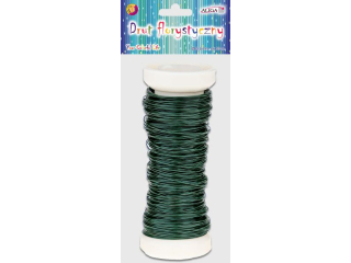 Drut florystyczny DA-1167 zielony 0, 5mm, dł. 30m