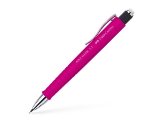 OŁÓWEK AUTOMATYCZNY POLY MATIC 0, 7MM RÓŻ OWY FABER-CASTELL