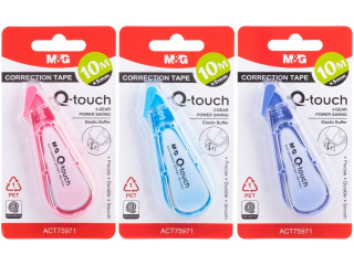 Korektor w taśmie Q-Touch, 10m x 5mm, MG