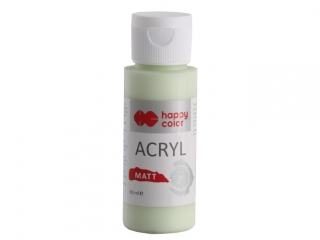 Farba akrylowa Matt, 60 ml, zieleń ogrodu, Happy Color