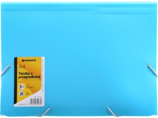 PENMATE TECZKA Z 13-MA PRZEGRÓDKAMI A4 PP-104 NIEBIESKA