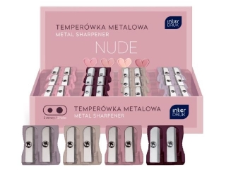 Temperwka podwjna metalowa NUDE 24szt [opakowanie=24szt]