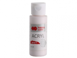 Farba akrylowa Matt, 60 ml, południowy piasek, Happy Color