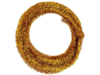 Drucik pluszowy DPK-34 metalizowany złoty, rozm. 10mm x 11m