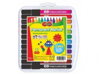 DONG-A MARKERY PERMANENTNE TORU 12 KOLORÃW