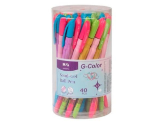 Dugopis elowy Semi-Gel, 0, 5mm, niebieski, MG