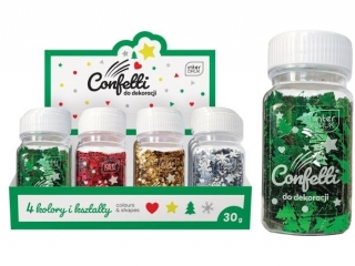 Confetti do dekoracji 30g WINTER 12szt