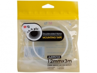 Tama Nano Tape dwustronna przezroczysta 12mm x 3m, MG