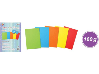 Papier ksero ZPK-3444 kolorowy A4, op. 100szt. (5 kolorów x 20szt.)