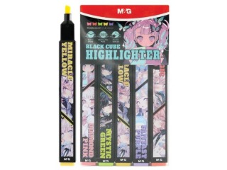 Zakrelacze Manga Pink Fantasy, 5 kolorw, 5szt, MG
