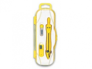 PENMATE CYRKIEL SZKOLNY PC-101 Z GRAFITEM 2 MM ŻÓŁTY